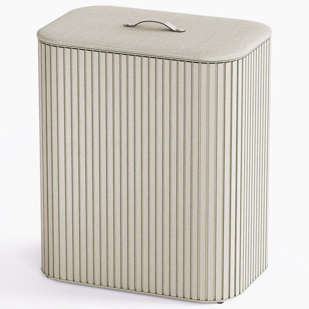 90L Laundry Separation Basket in Ecru