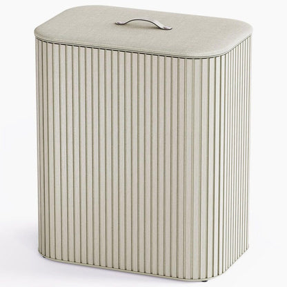 90L Laundry Separation Basket in Ecru